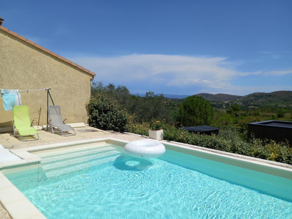 "Plus Belle L'Ardeche" Studio De Jardin Et Piscine Vinezac エクステリア 写真