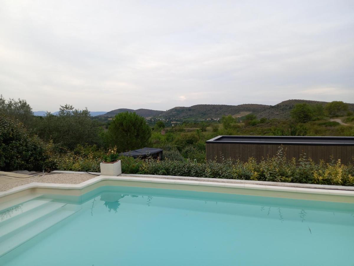 "Plus Belle L'Ardeche" Studio De Jardin Et Piscine Vinezac エクステリア 写真