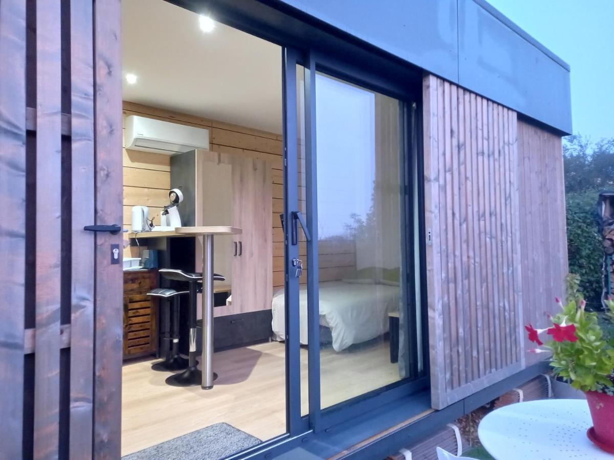 "Plus Belle L'Ardeche" Studio De Jardin Et Piscine Vinezac エクステリア 写真