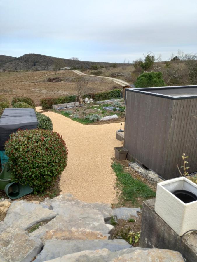 "Plus Belle L'Ardeche" Studio De Jardin Et Piscine Vinezac エクステリア 写真
